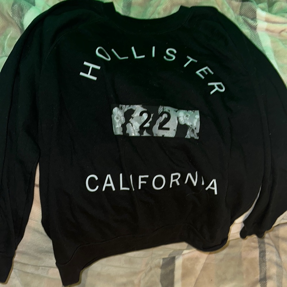 worn only once back holster crewneck